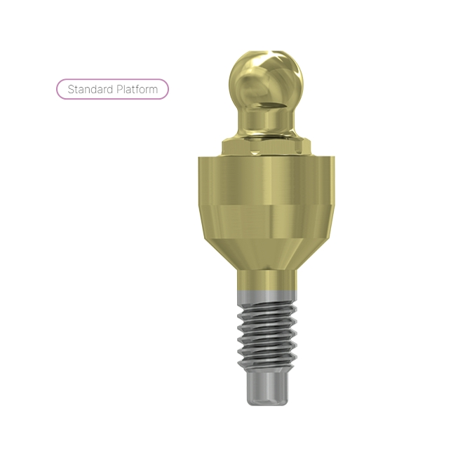 Ball attachment anchor internal hex. 3mm