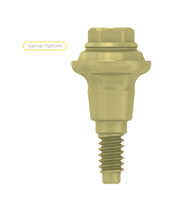 Multi unit abutment, h. 2mm, coni. con., NP