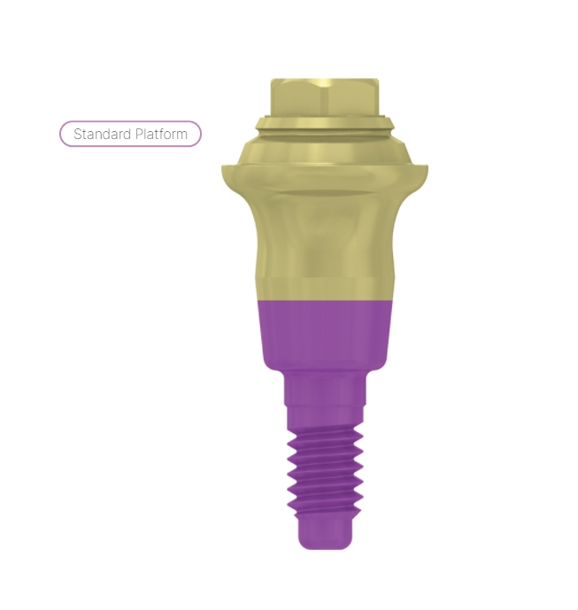 Multi unit abutment, h. 3mm, coni. con., SP