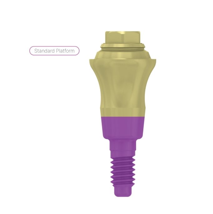 Multi unit abutment, h. 4mm, coni. con., SP