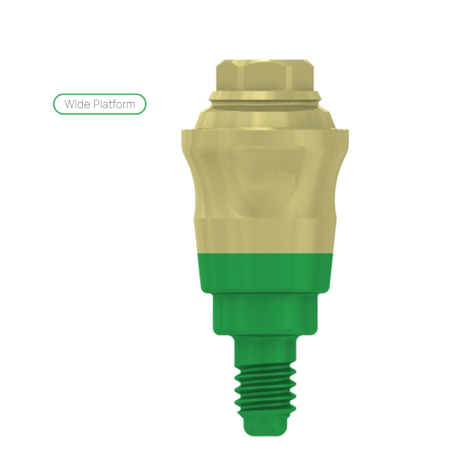 Multi unit abutment, h. 3mm, coni. con., WP