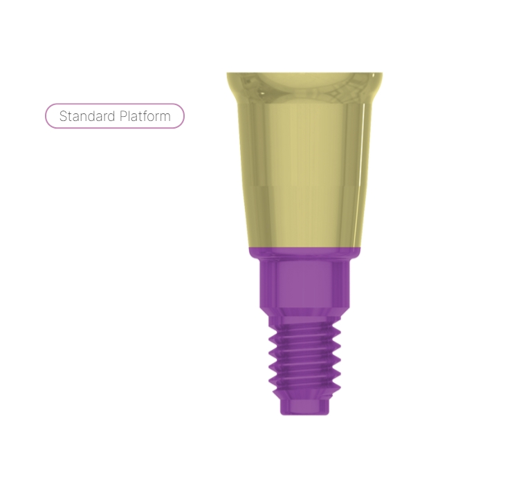 CONNECT abutment, H=3mm, 4mm, coni. con., SP