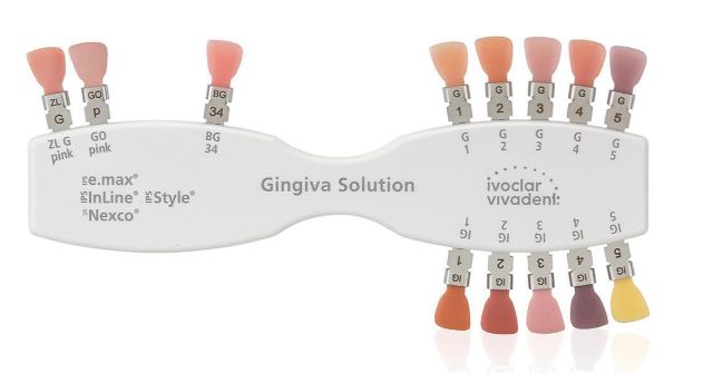 Shade Guide Gingiva Solution (íny színkulcs)