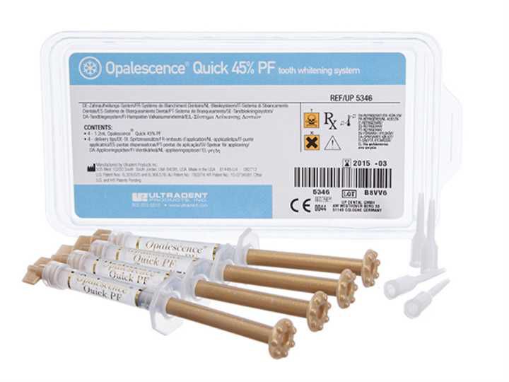 OPALESCENCE QUICK PF 45% Whitening Kit