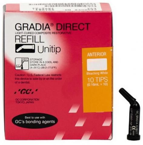 Gradia Direct, Anterior, Unitip 10x0.16ml (0.24g), A4