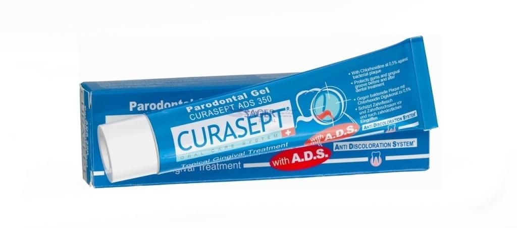 CURASEPT ADS 350 parodontális gél (0,5% CHX) 30 ml