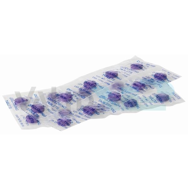PCA 222 Kéttónusú plakkfestő tabletta (100 db)