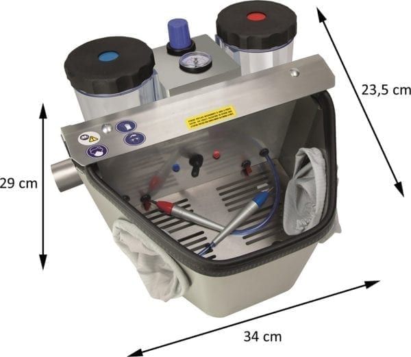 PLUTON SANDBLASTER 2 tartályos