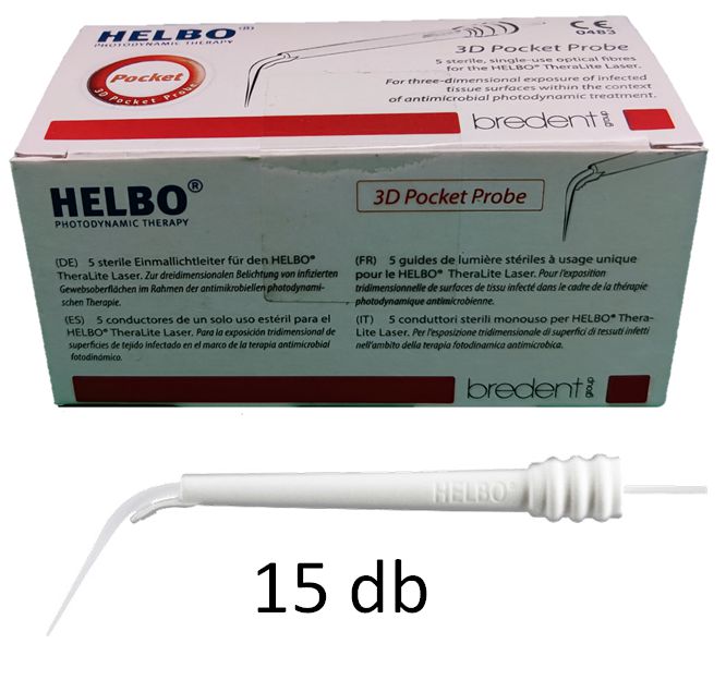 HELBO® 3D fényvezető tasakszonda 15db