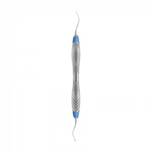 Curette Gracey Mini Five #13/14, EE2, hdl #Harmony, distal, blue
