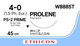 Prolene PS-2 PRIME 3/8 4/0 45cm 24db