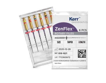 .20/.04/21mm ZENFLEX NiTi gépi tágító file, 6 db