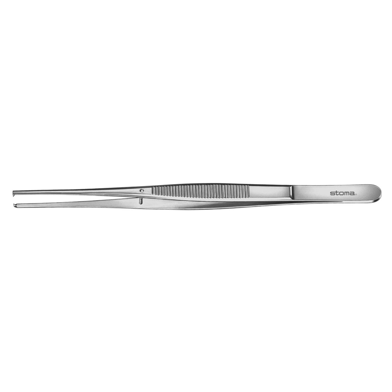 Tissue forceps, Semken, fine, 15,5 cm | straight