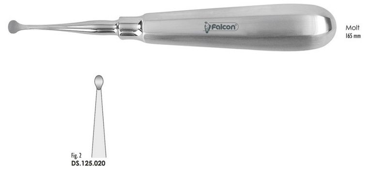 FALCON Kaparókanál Molt Fig. 1 165mm