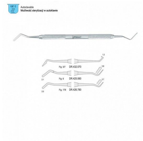 Heideman spatula 2,1mm-2,8mm Fig. 6