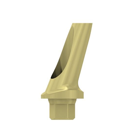 CONNECT 4, anti-rotation 20° cementable angulated abutment (V3, C1)