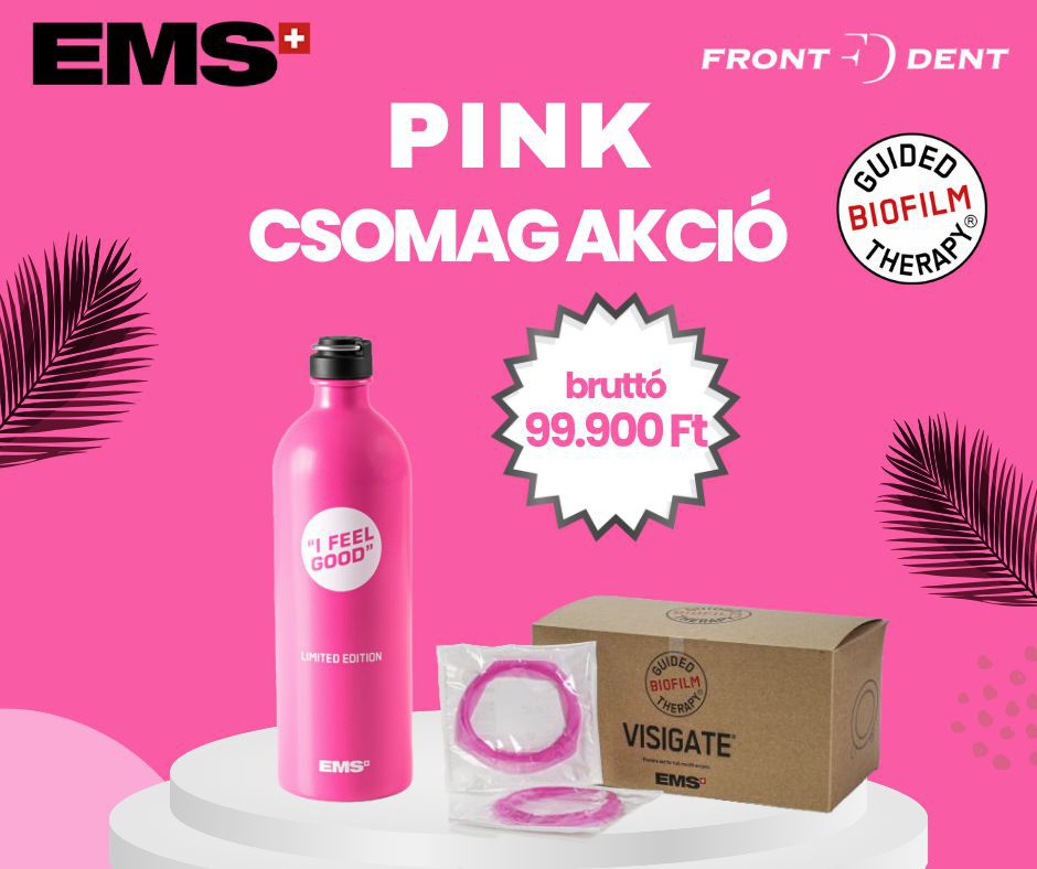 Air-flow plus por CHX 400g (PINK) + VISIGATE - Small & regular 60db