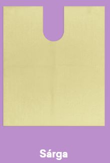 Bib Up! Nyálkendő 150db (50x61cm) Sárga