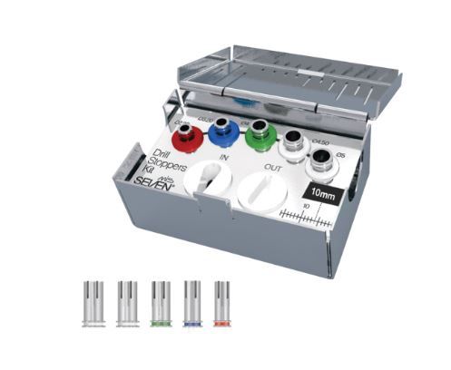 Drill stopper kit for 10mm length SEVEN implant procedure