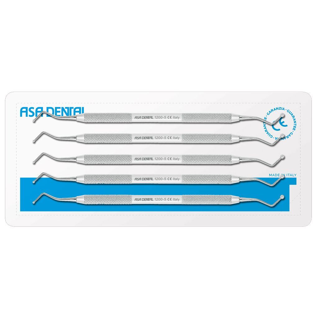 ASA Kétvégű tömőműszer gömb Fig. 5, 5db 1,7mm-2,9mm