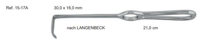 Retractor Langenbeck
