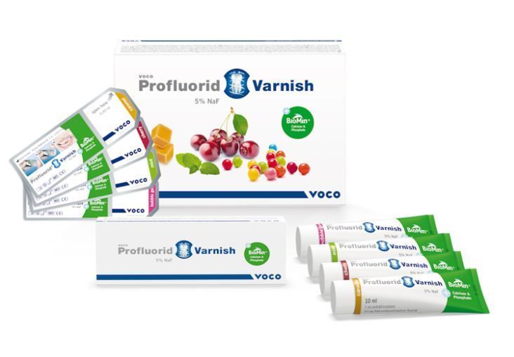 VOCO Profluorid Varnish + BioMin, 10 ml, menta