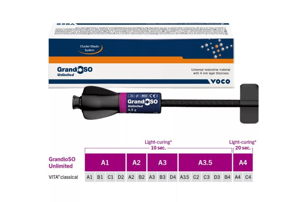 VOCO GrandioSO Unlimited - syringe 4.5 g A2