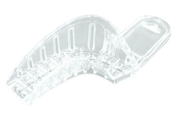 FALCON Dentaline műanyag lenyomatkanál átlásztó jobbos feles (10 db)