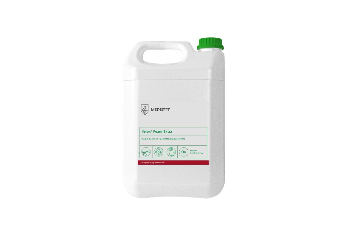 Medisept Velox Foam Extra 5L felületfertőtlenítő folyadék