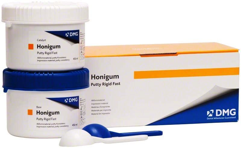 DMG Honigum Putty Rigid Fast 2x450 lenyomatanyag– VPS precíziós A-szilikon